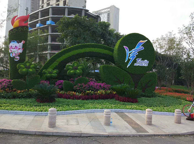 立体花坛